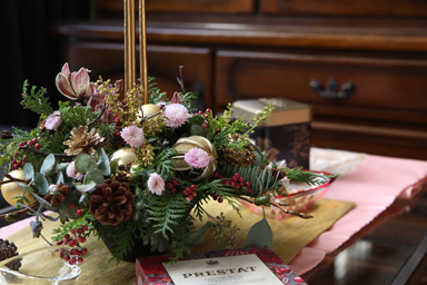 Christmas centrepiece